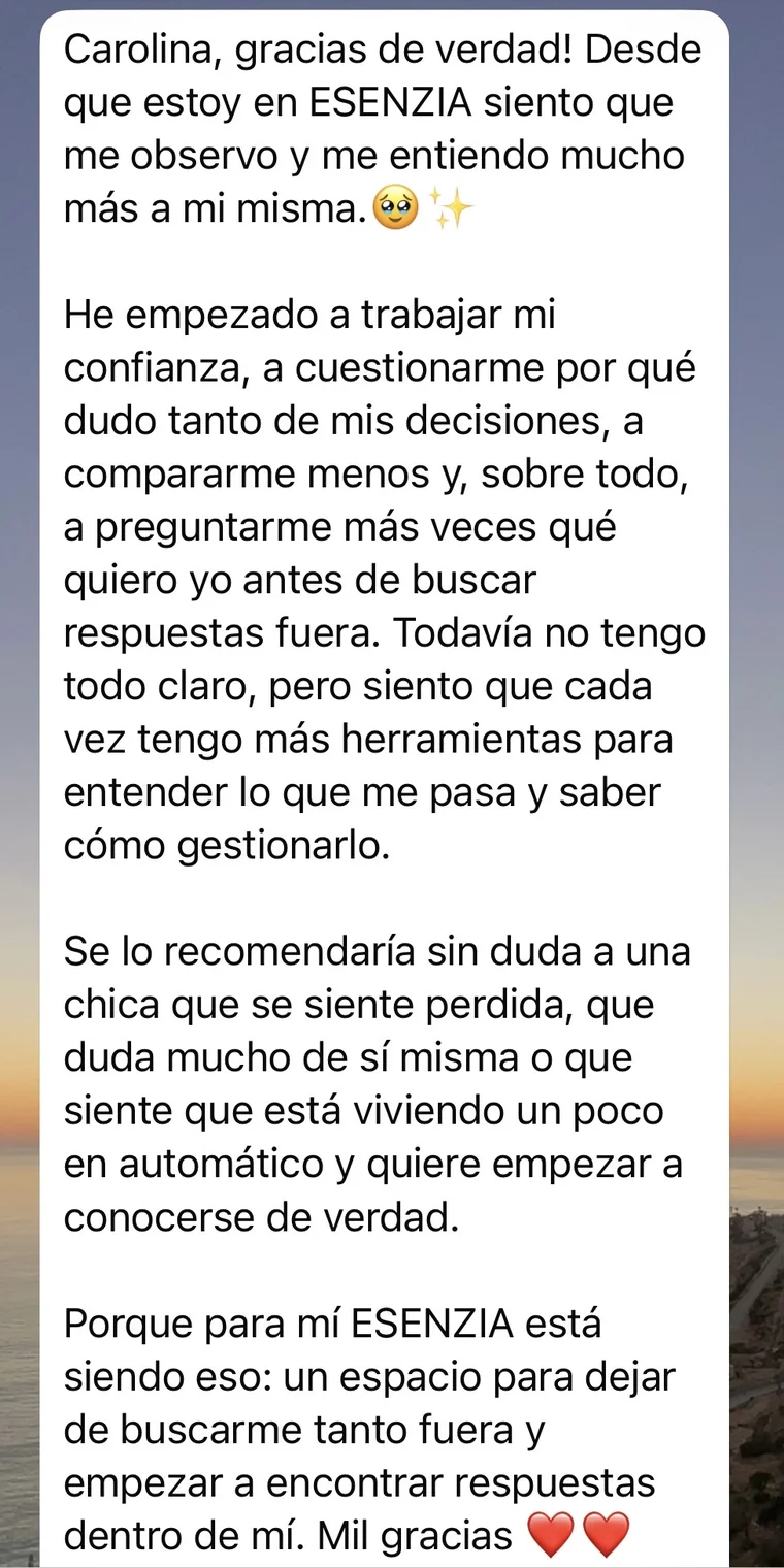 Testimonio de Carla Ruiz